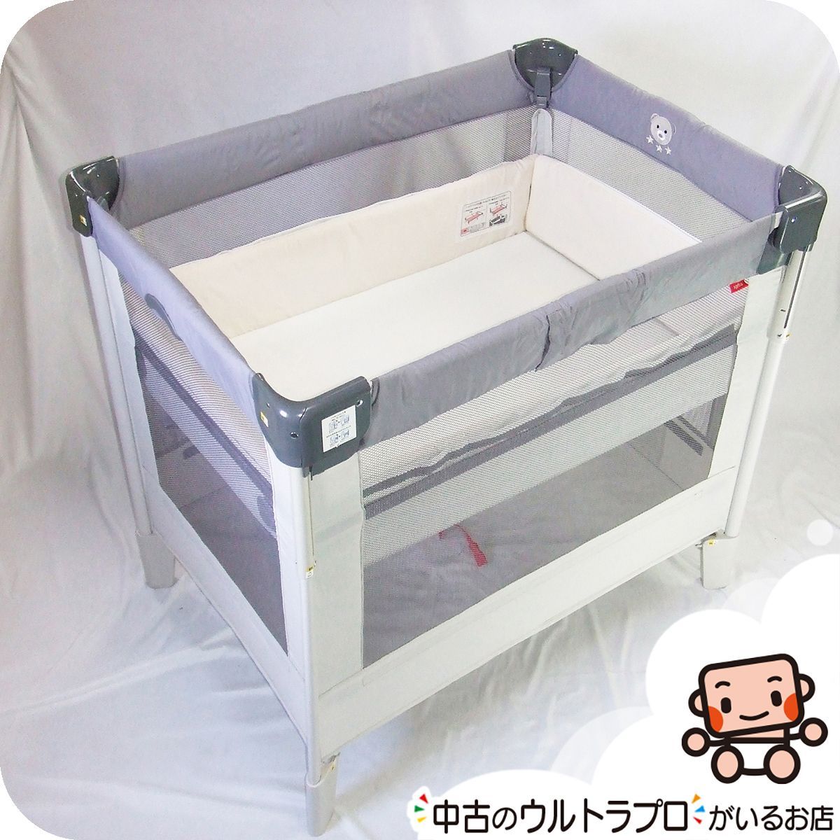 お得っ！厳選】綺麗 ベビーベッド アップリカ ココネルエアーAB Aprica 