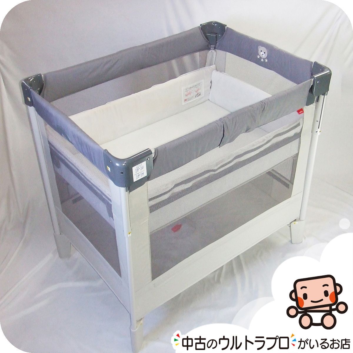 お得っ！厳選】綺麗 ベビーベッド アップリカ ココネルエアーAB Aprica 