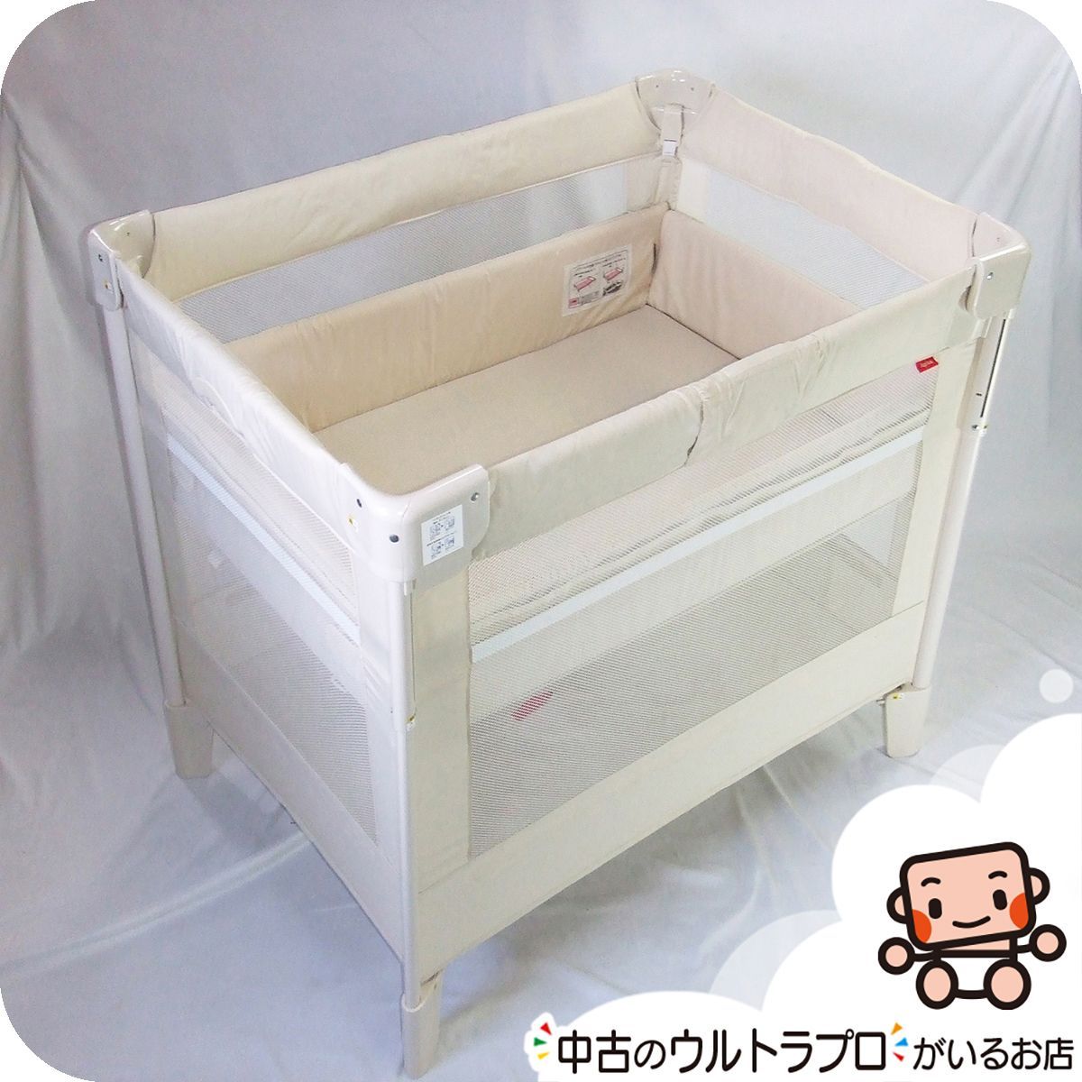 アップリカ ココネルエアー お得っ！厳選】綺麗 ベビーベッド