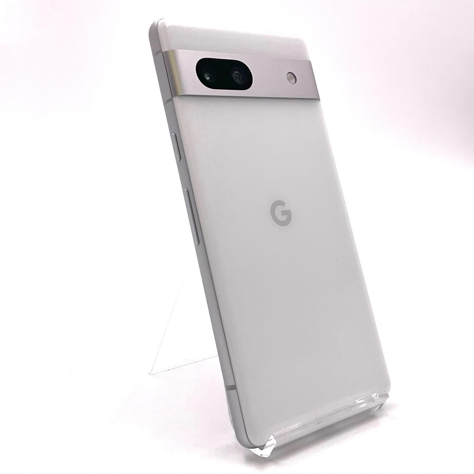 Google Pixel 7a 128GB スノー au SIMフリー G82U8 白ロム 動作 Google Pixel 7a 128GB スノー au SIMフリー G82U8 白ロム 動作
