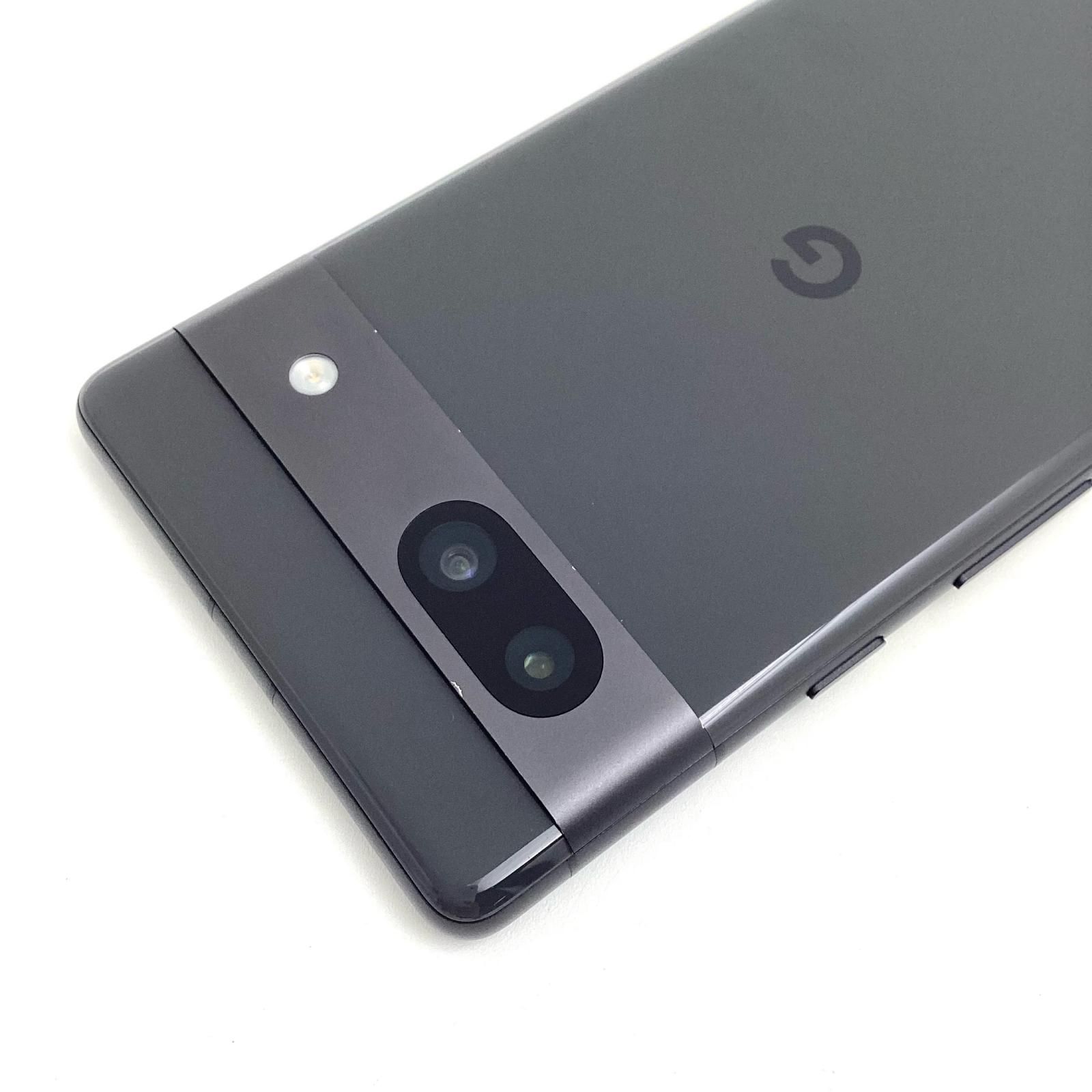 Google Pixel 7a 128GB チャコール au SIMフリー G82U8 白ロム 動作