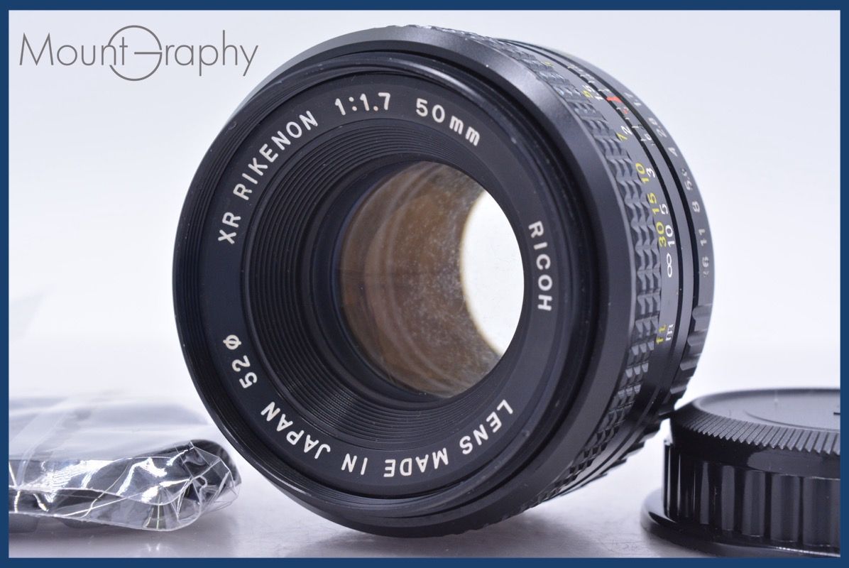 リコー RICOH XR RIKENON 50mm F1.7 ペンタックスK用(MF) 同梱無料
