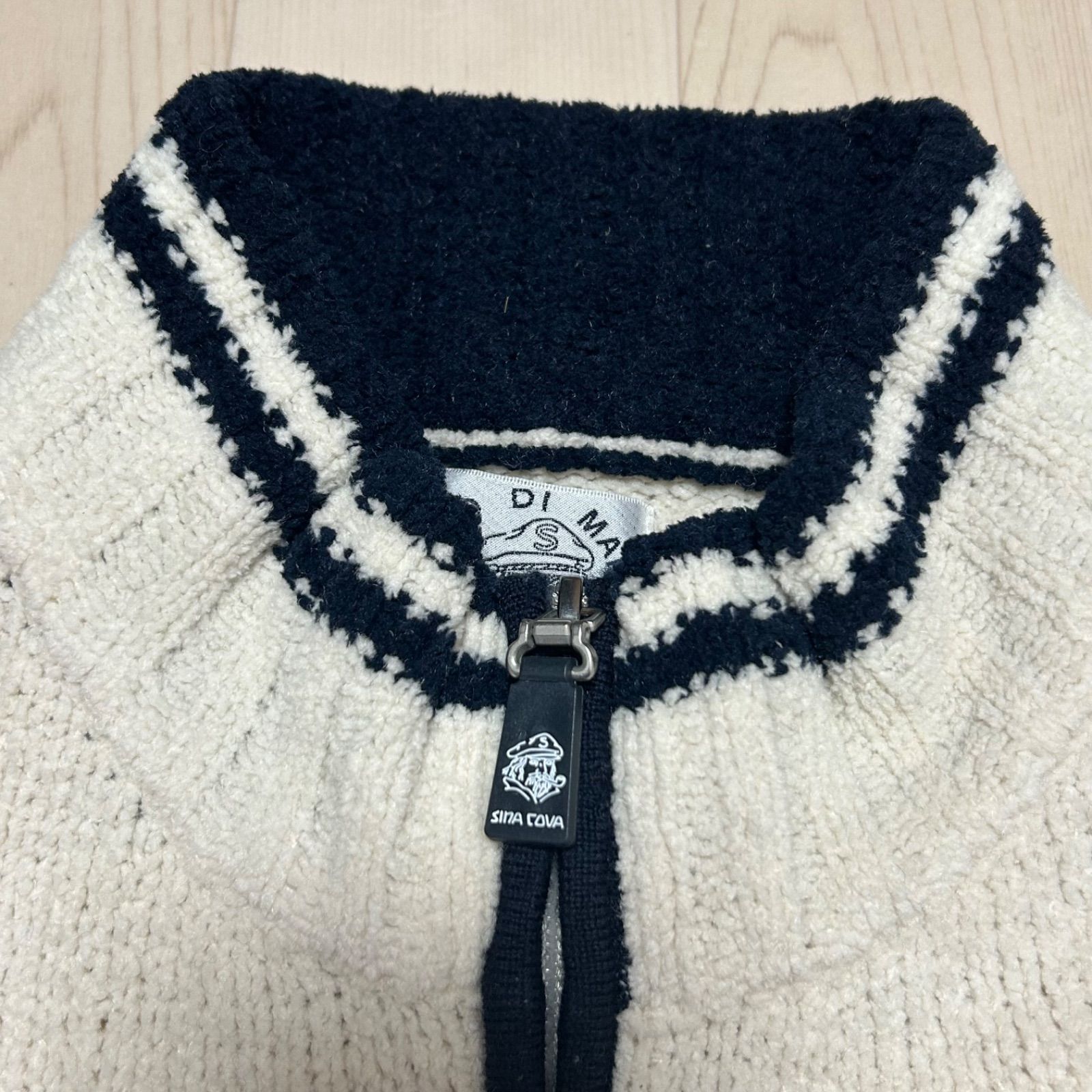 SINACOVA シナコバ ハーフジップ ニットベスト LUPO DI MARE M - メルカリ