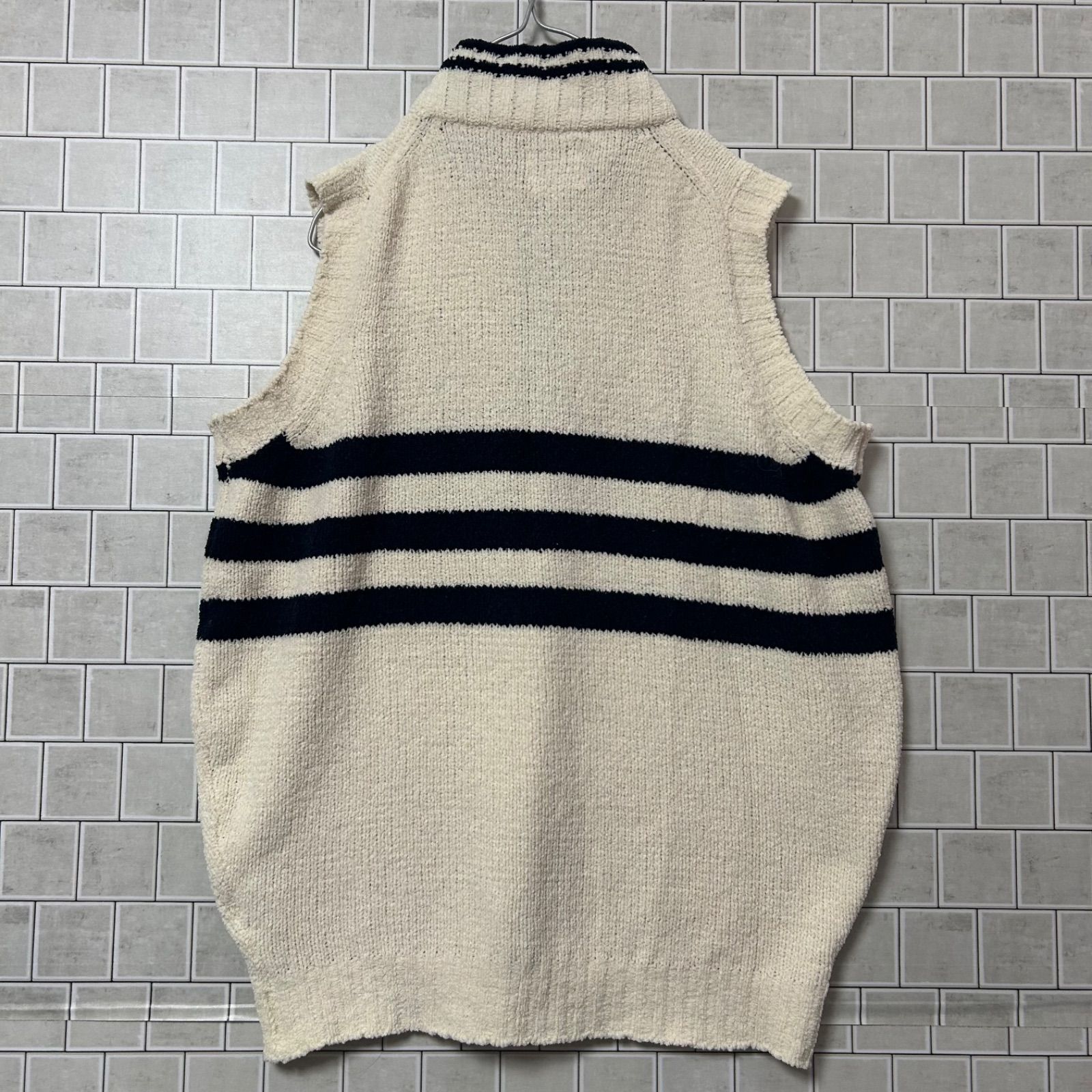 SINACOVA シナコバ ハーフジップ ニットベスト LUPO DI MARE M - メルカリ