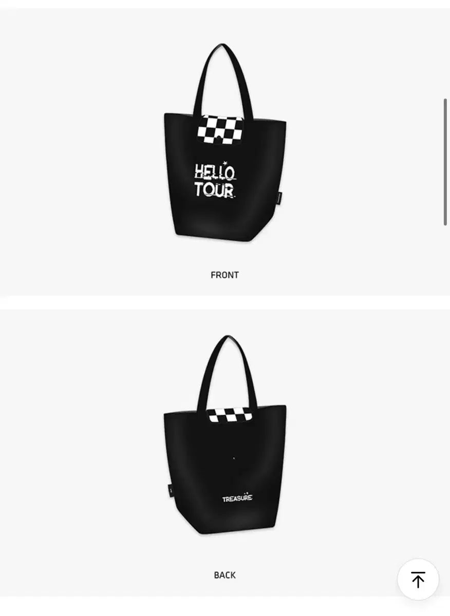 新品 TREASURE（トレジャー） HELLO（ハロー）ツアー グッズ MD バッグ