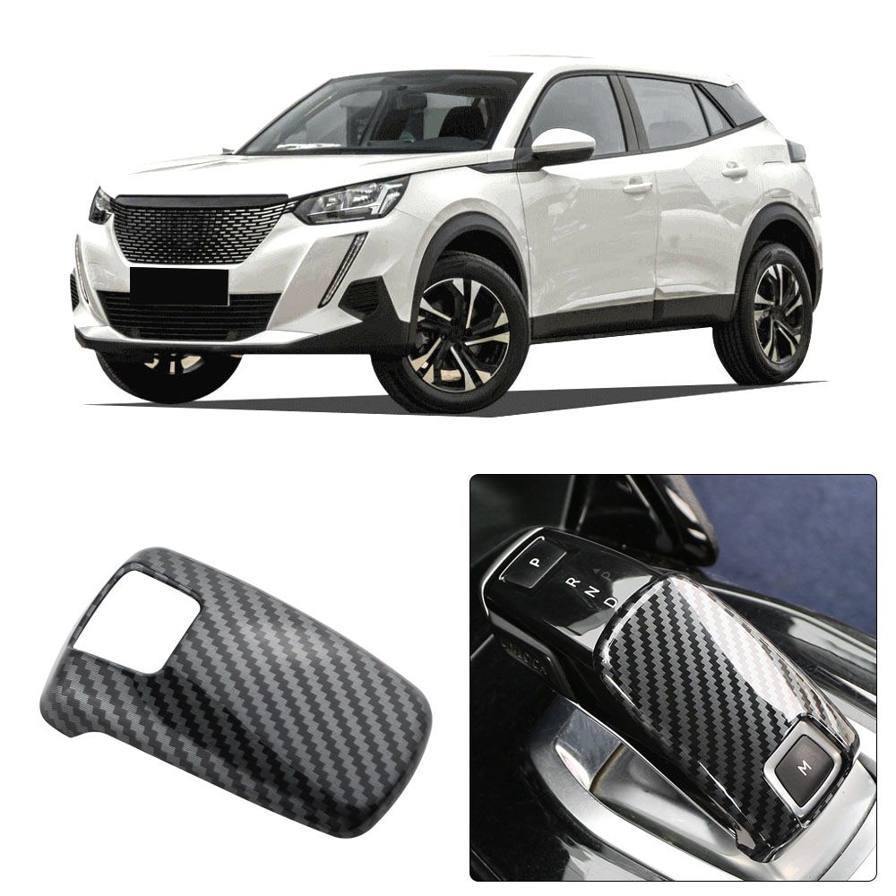 AT車 ギアレバースイッチカバー プジョー2008 E2008 2020-2022年式 208 2020-2023年式 E208 2020-2023年式 車 ステッカーアクセサリー