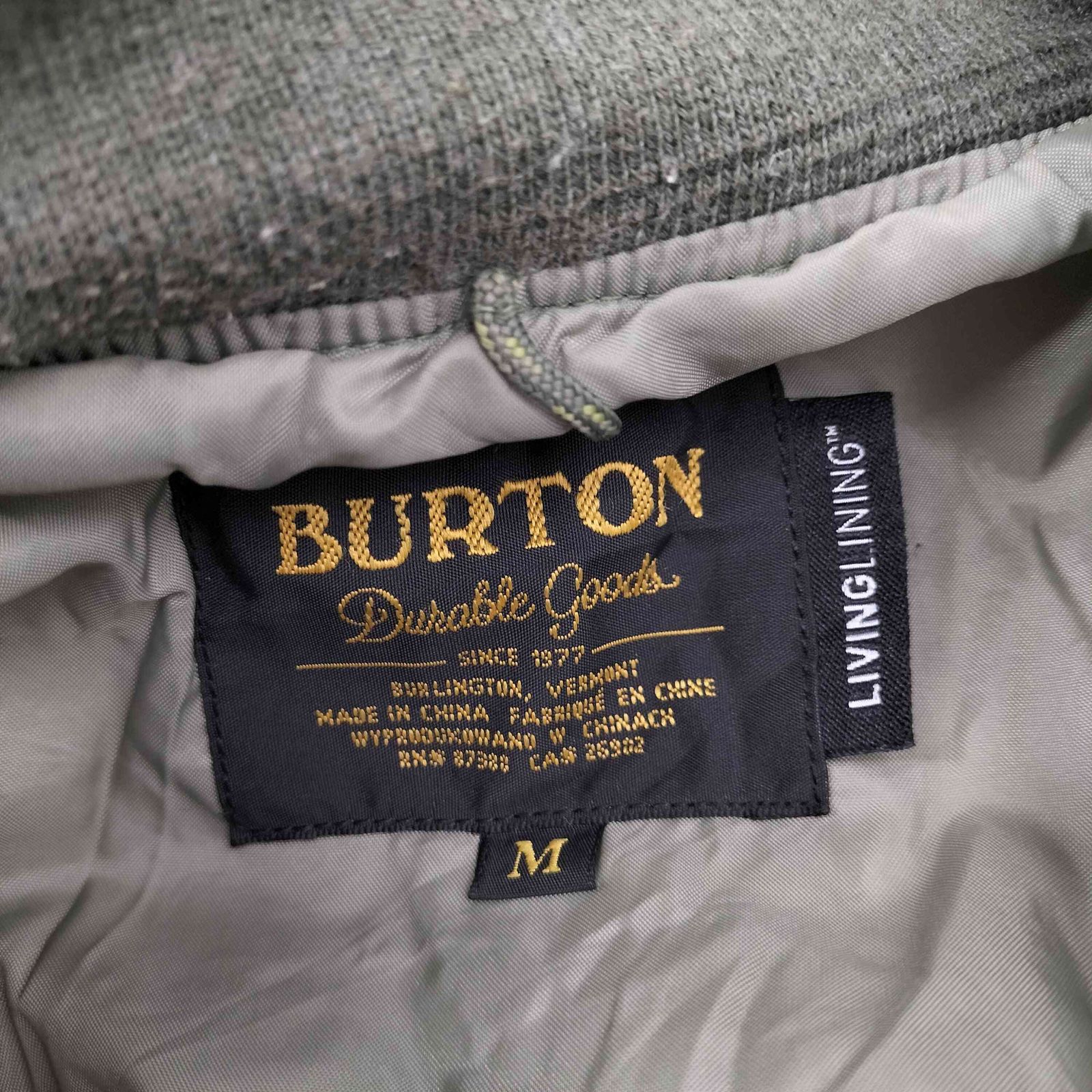 バートン BURTON Dalian LIVINGLINING 迷彩 ダックハンター カモ 中綿 