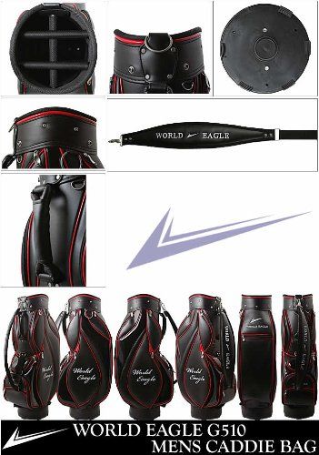  ワールドイーグル Ｇ５１０ メンズ キャディーバッグ 初心者 公式球 ゴルフバッグ キャディバッグ ゴルフ