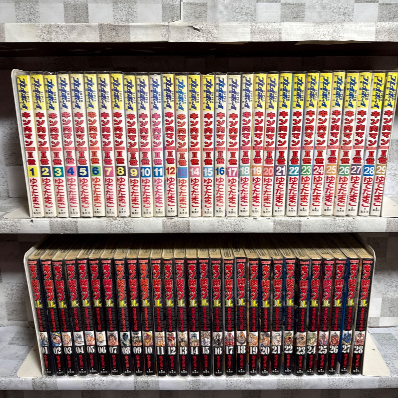 【全巻 初刷 帯あり】 キン肉マンⅡ世　究極の超人タッグ編　1～28巻 キン肉マンⅡ世 1〜29巻 究極の超人タッグ編 1〜28 【