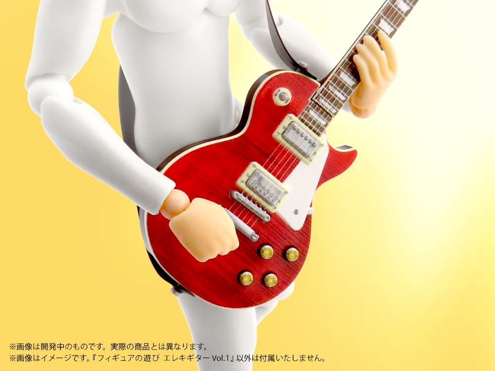 フィギュア ダンスポーズ ギター付き プリプラ フィギュアの遊び エレキギター Vol.1 - メルカリ