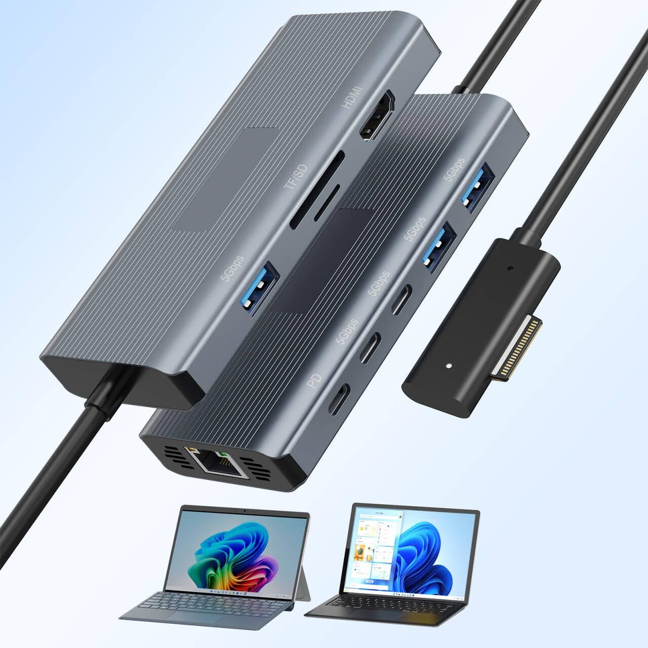 2025新登場】Surface ドック 10in1 surface dock 2 Surface ドッキング