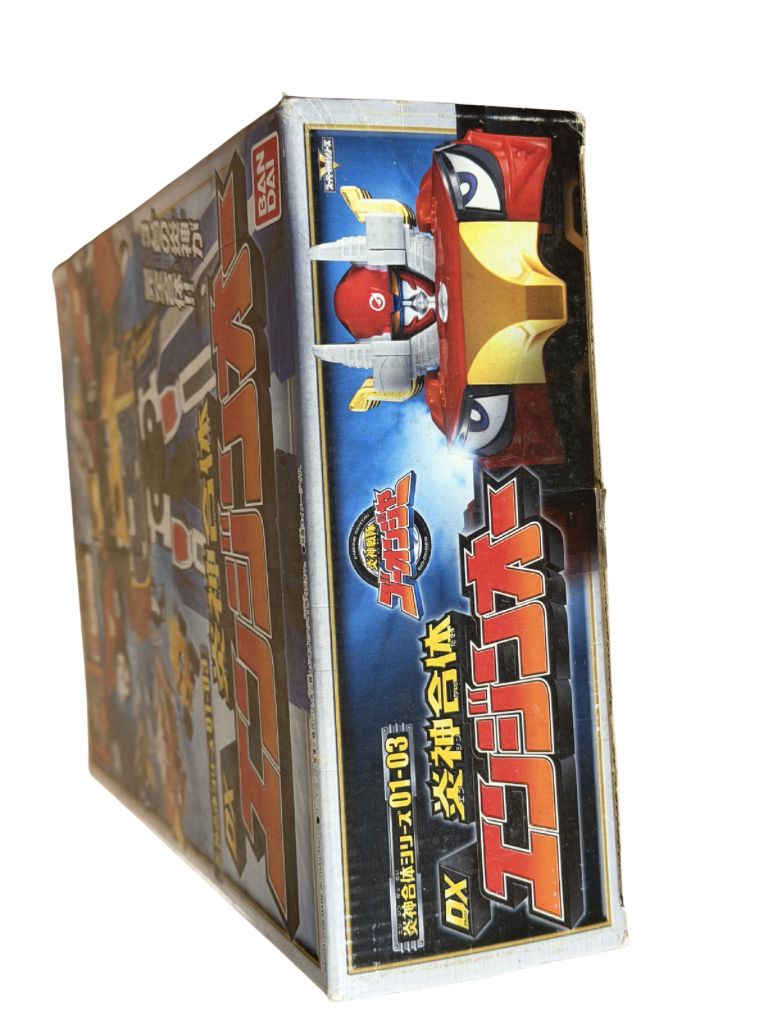 DX バンダイ 炎神戦隊ゴーオンジャー 炎神合体 DXエンジンオー - メルカリ