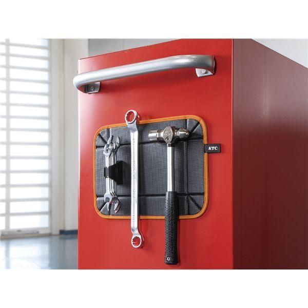 KTC 京都機械工具 2WAY 壁面収納・トレイ マグネットパッド オレンジ AYTP-T01CR 工具 ツール DIY 作業工具