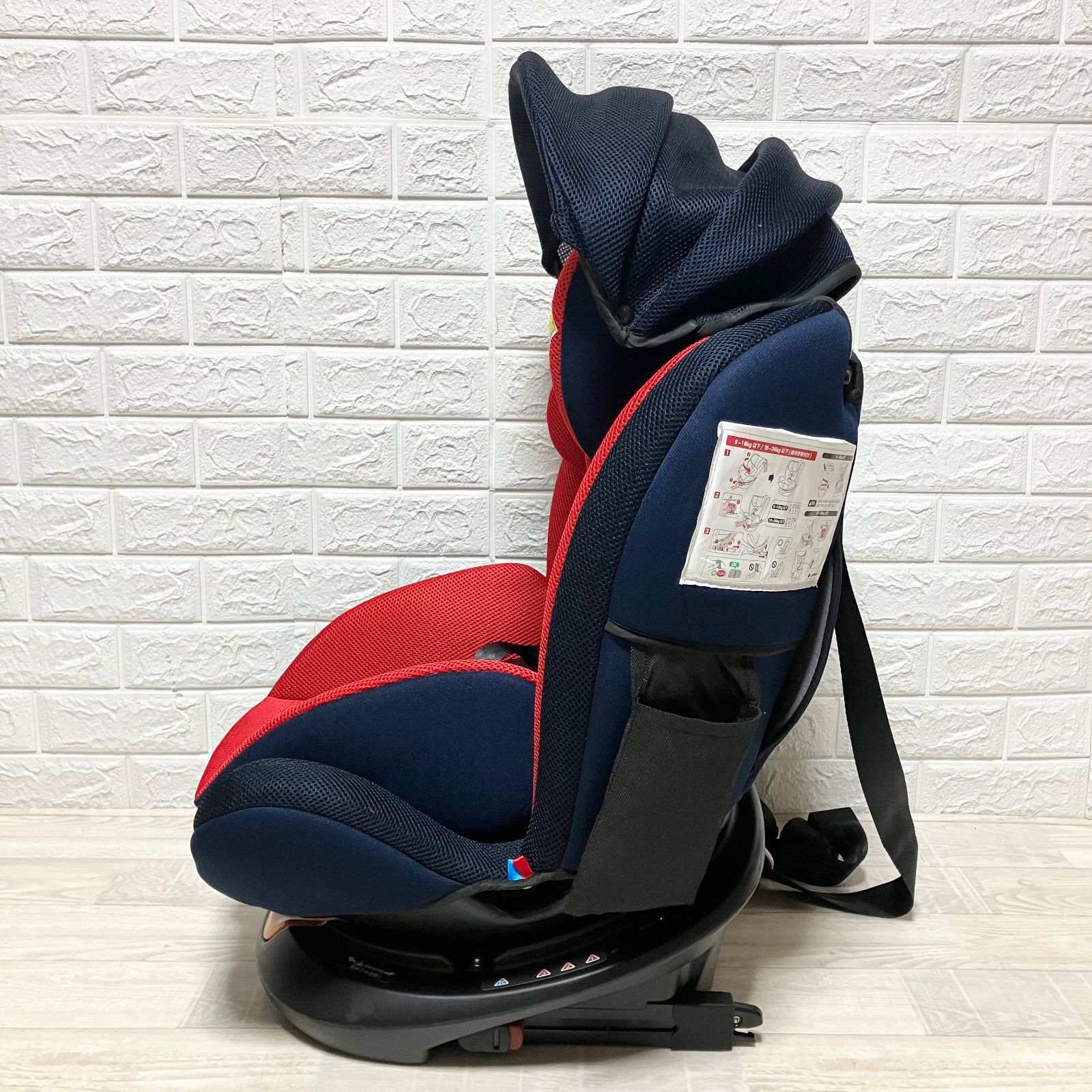 美品！ リーマン カイナ ビットターン ISOFIX LEAMAN 新生児対応