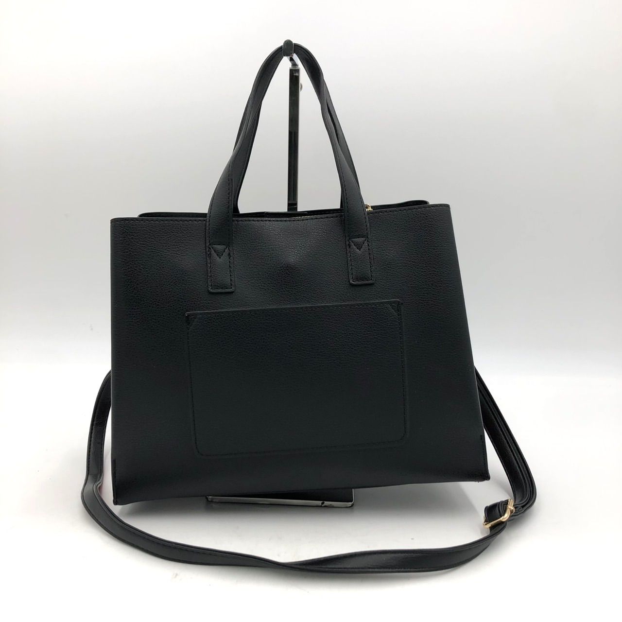 ディーケリー D.KELLY 2WAY トートバッグ ショルダーバッグ 黒 赤 