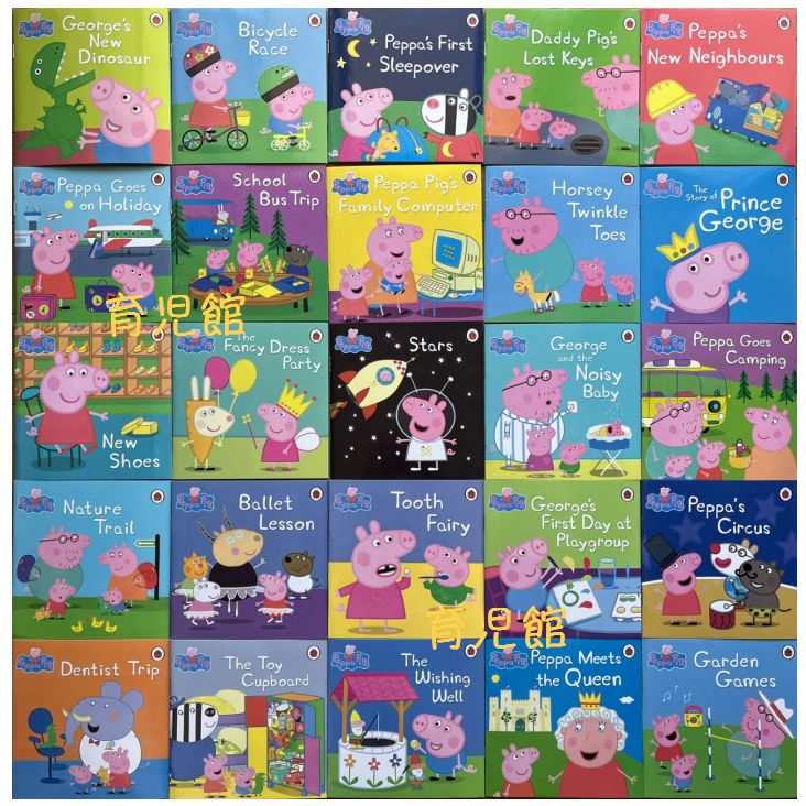 最新版 Peppa Pig ペッパピッグ 絵本50冊 青箱付 公式音源効果音付