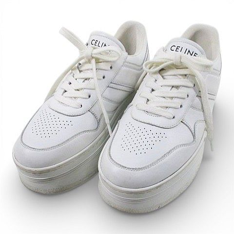 セリーヌ CELINE ブロックスニーカー 346163338C ウェッジアウトソール