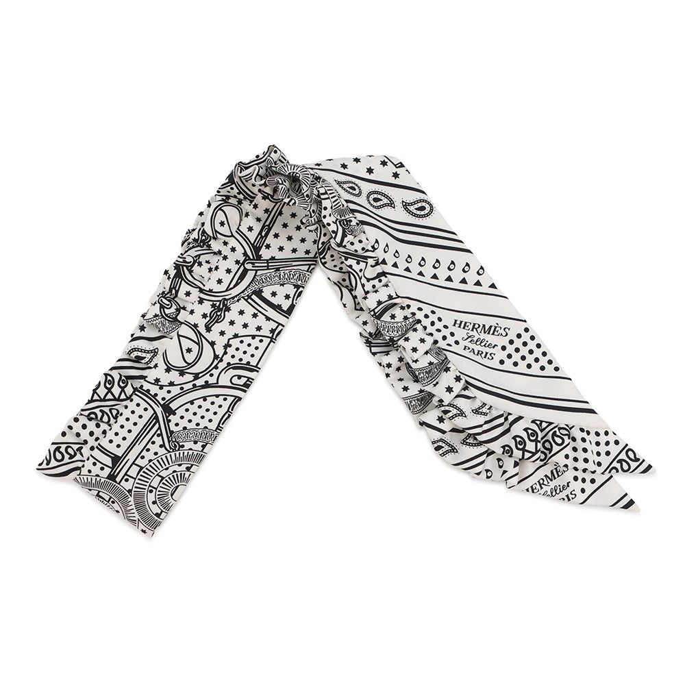 エルメス スカーフ ツイリー フリル エプロン・ドール・バンダナ