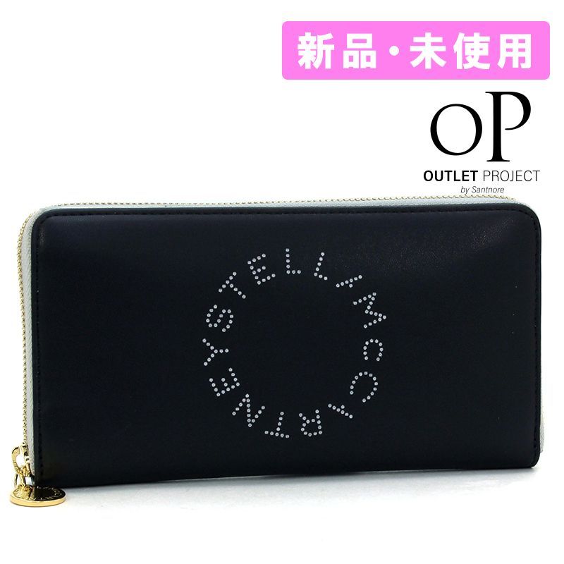 ステラマッカートニー STELLA MCCARTNEY ラウンドファスナー長財布 