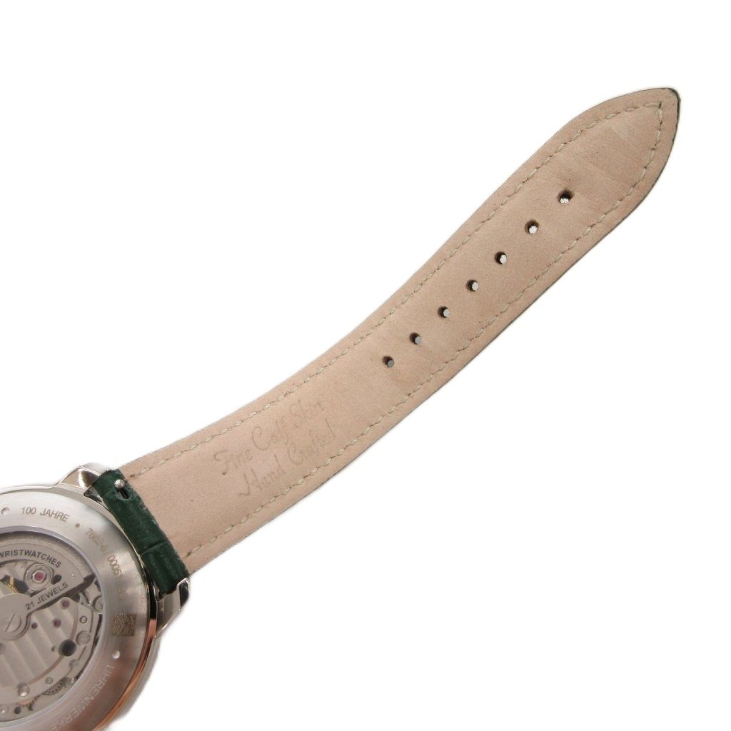 自動巻き 牛革ベルト