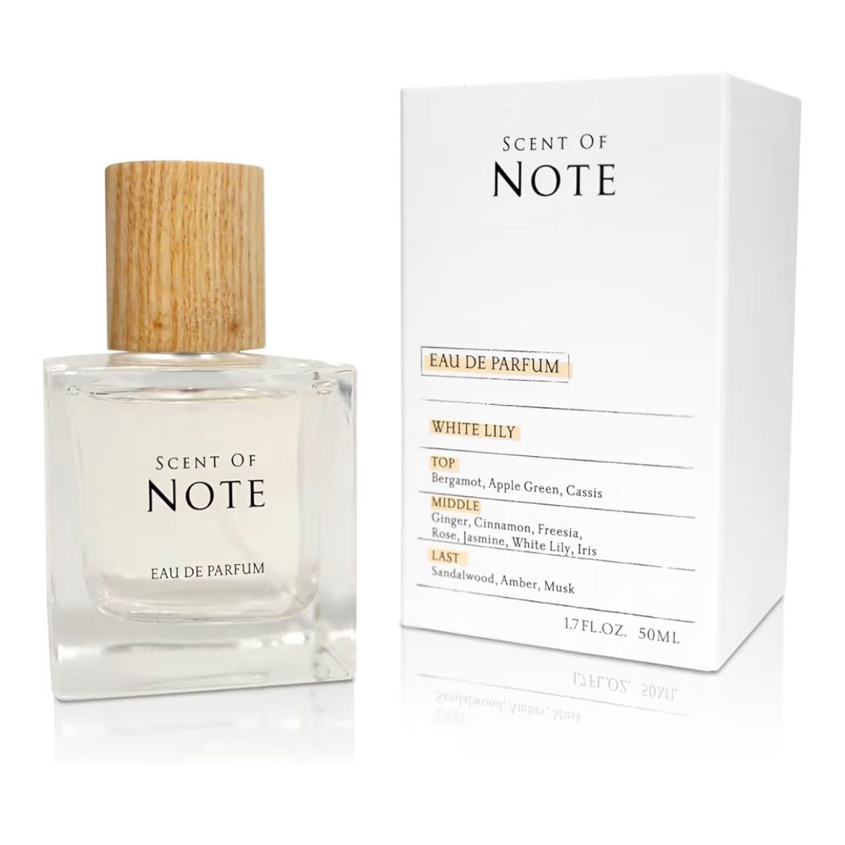 SCENT OF NOTE セントオブノート 香水 オードパルファム 50ml ホワイト 