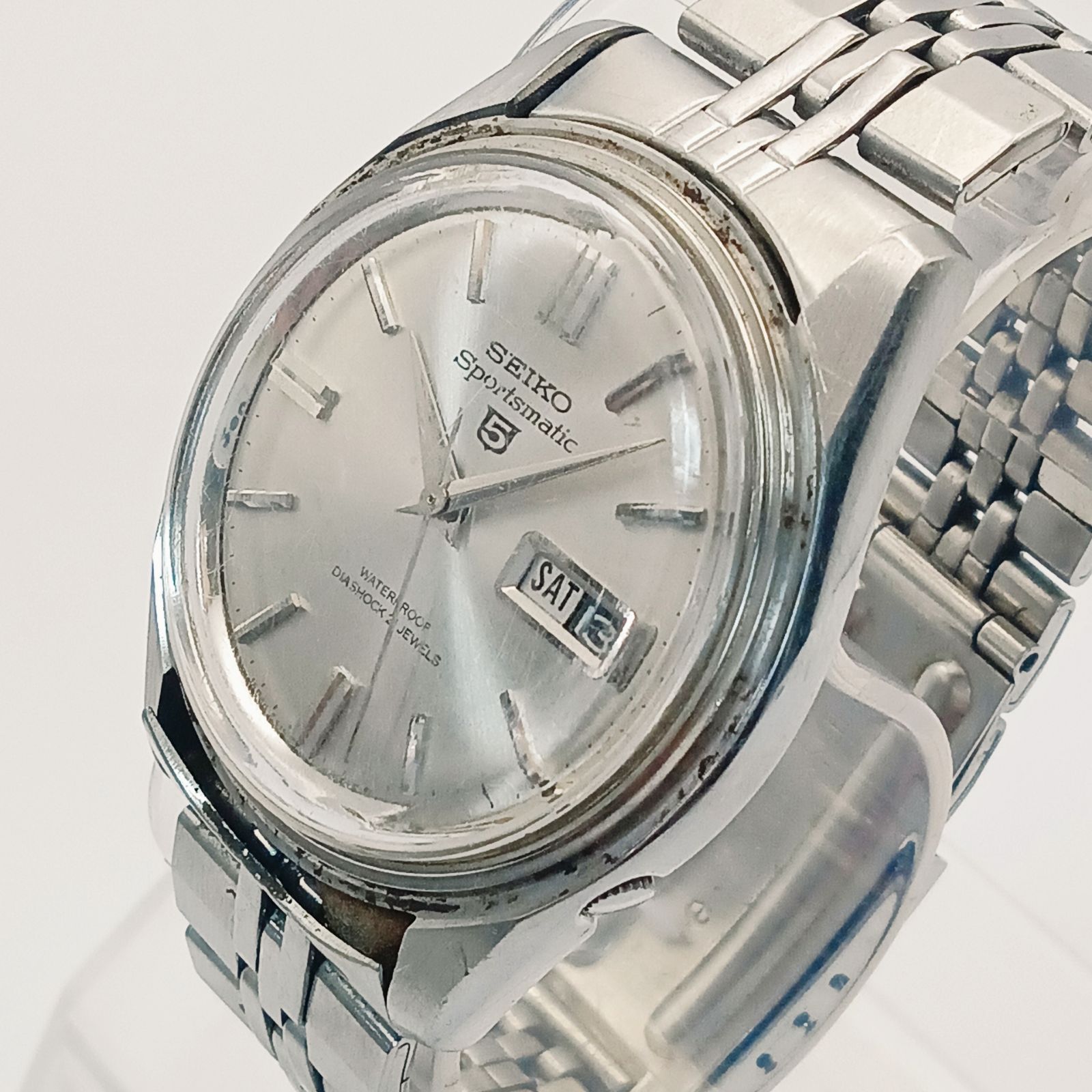 稼働 良品】0222-5 SEIKO Sportsmatic5 セイコー 5スポーツマチック 