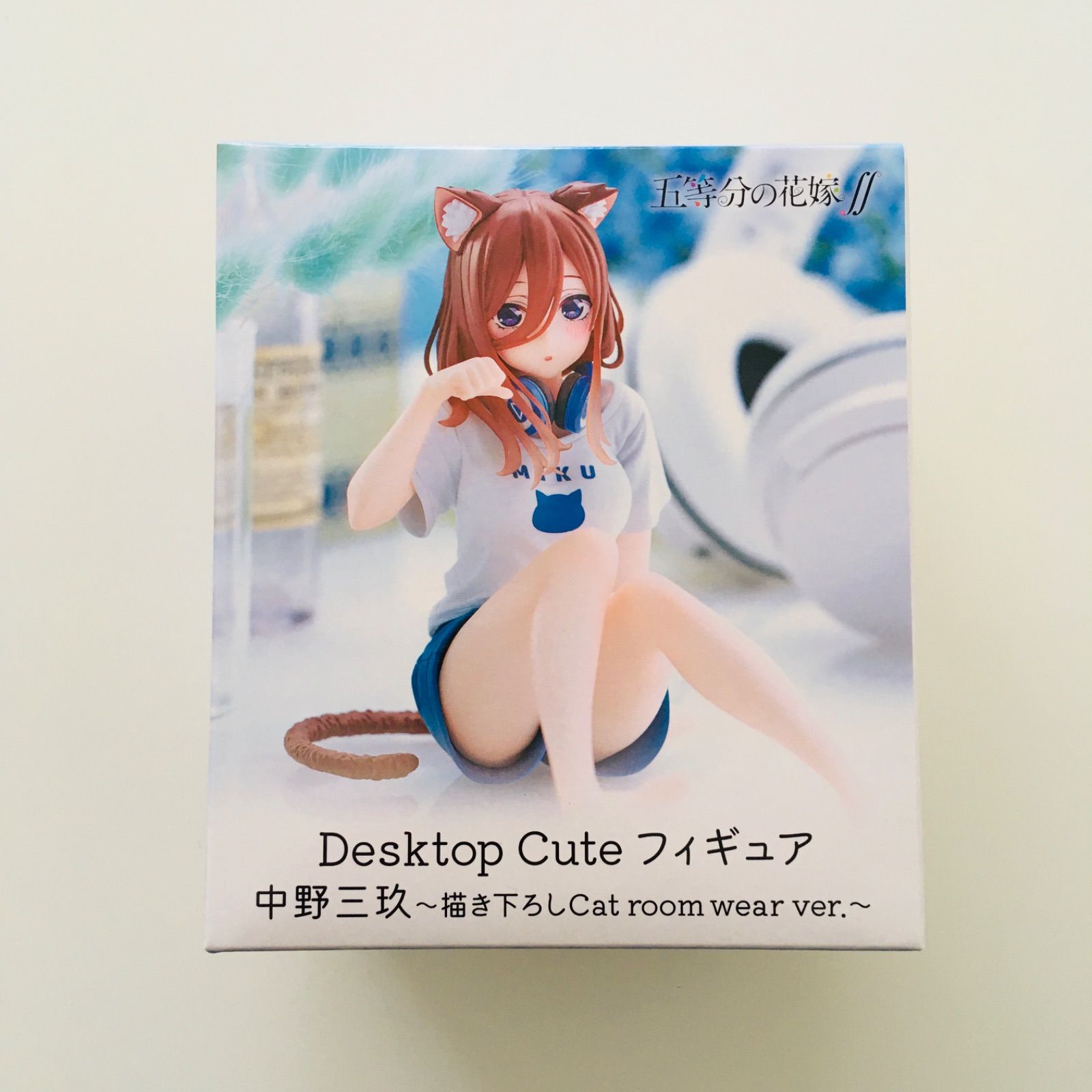 新品未開封】五等分の花嫁∬ Desktop Cute 中野三玖 描き下ろし Cat 