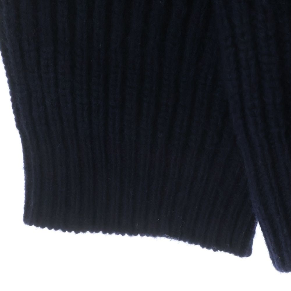 Sacai (サカイ) 23SS フルジップアップ ニットカーディガン ネイビー