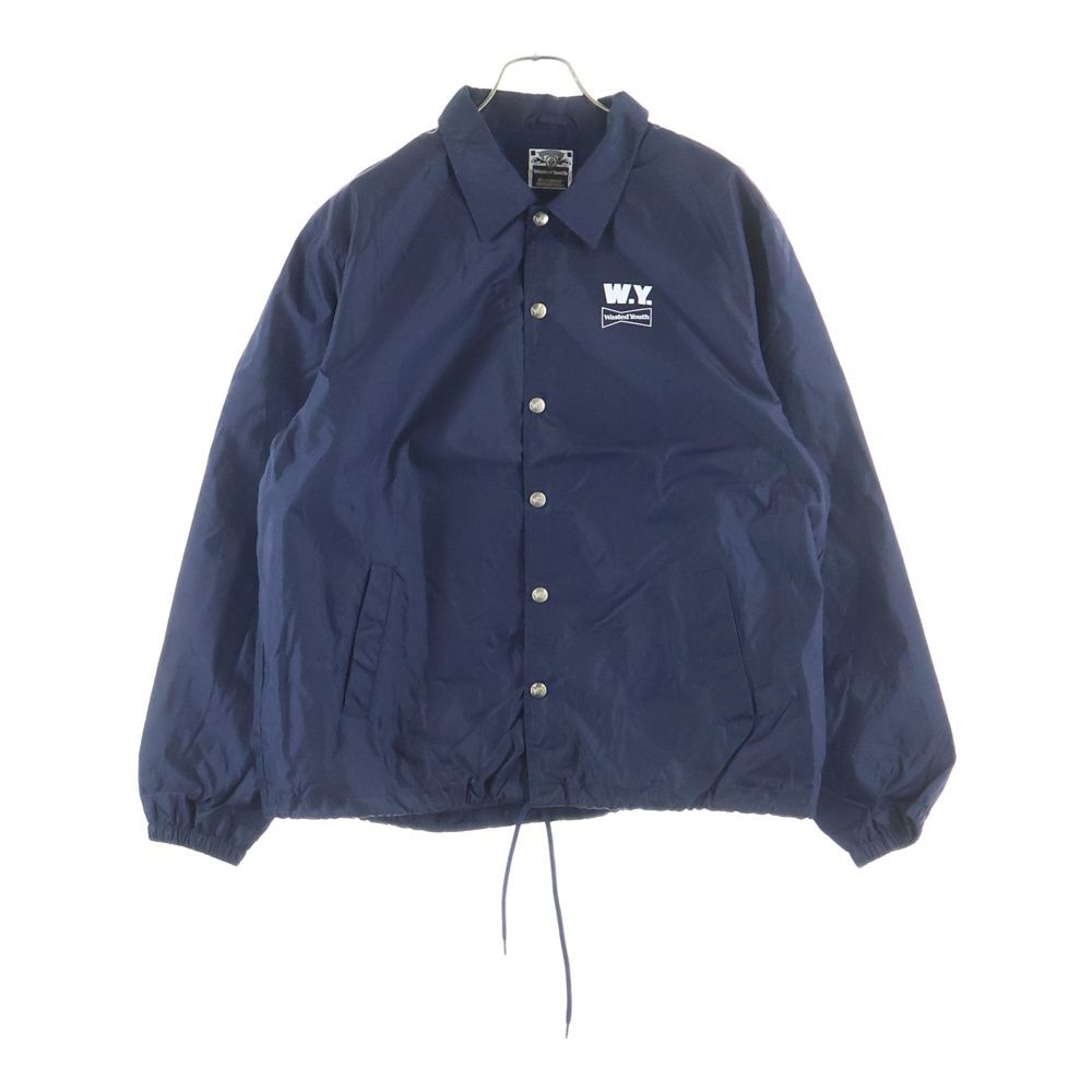 WASTED YOUTH (ウェイステッドユース) COACH JACKET 背面ロゴプリント 