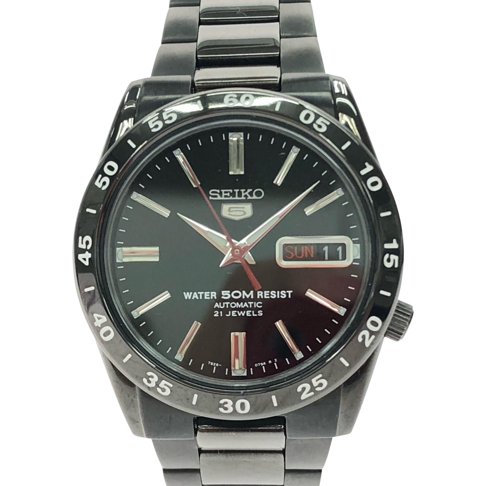SEIKO 5セイコーファイブ7S26 裏スケ自動巻きメンズ腕時計