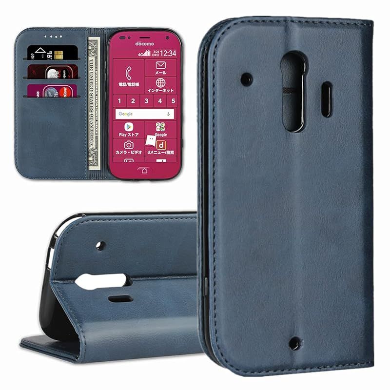 新品】 F01L F42A らくらくスマートフォン me F-01L ケース 手帳型