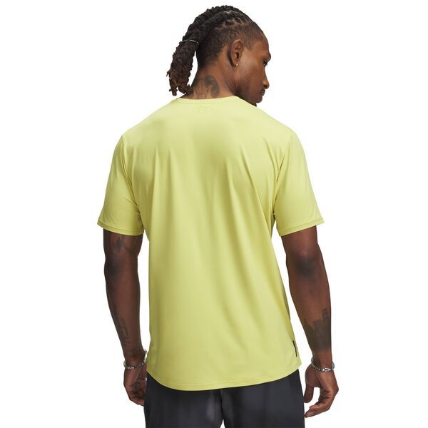 アンダーアーマー メンズ トップス Tシャツ Under Armour Mens Vanish Energy Short Sleeve TShirt Yellow Shade イエロー