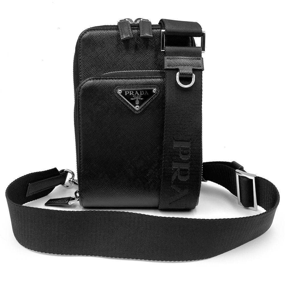 未使用・保管品】プラダ PRADA フォン ポーチ スマホ ショルダー