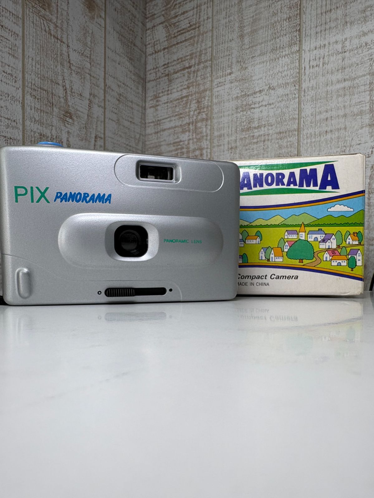 PIX パノラマ フィルムカメラ コンパクト シンプル レトロ 動作未確認