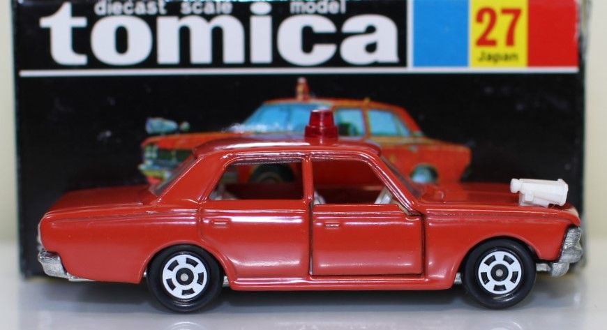 USED 復刻黒箱トミカ 27 クラウン ファイアチーフカー 240001033035
