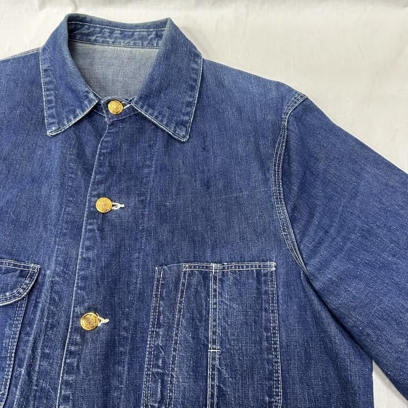ブルーベル 60s 70s Wrangler カバーオール 裏地無し かんぬき赤