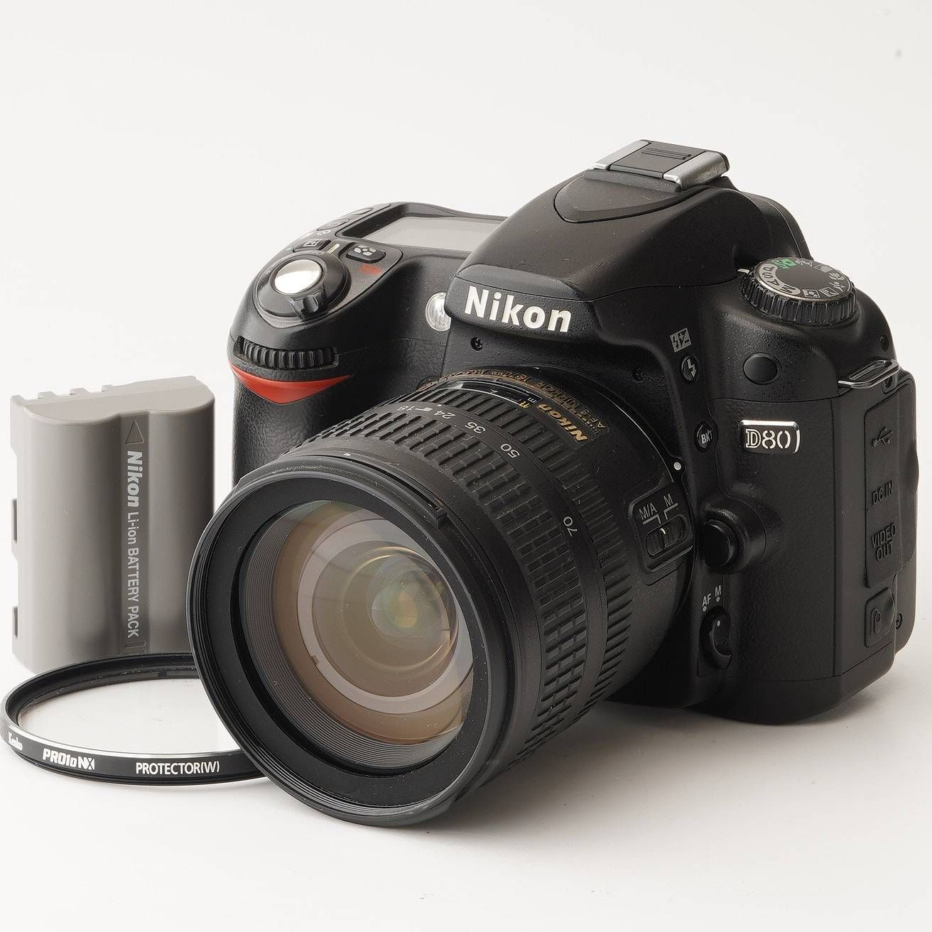 ニコン Nikon D80 / AF-S DX Nikkor 18-70mm F3.5-4.5 G ED 【公式通販】