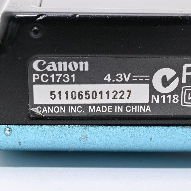 並品＞ Canon PowerShot A2400 IS ブルー｜1600万画素｜光学5倍ズーム