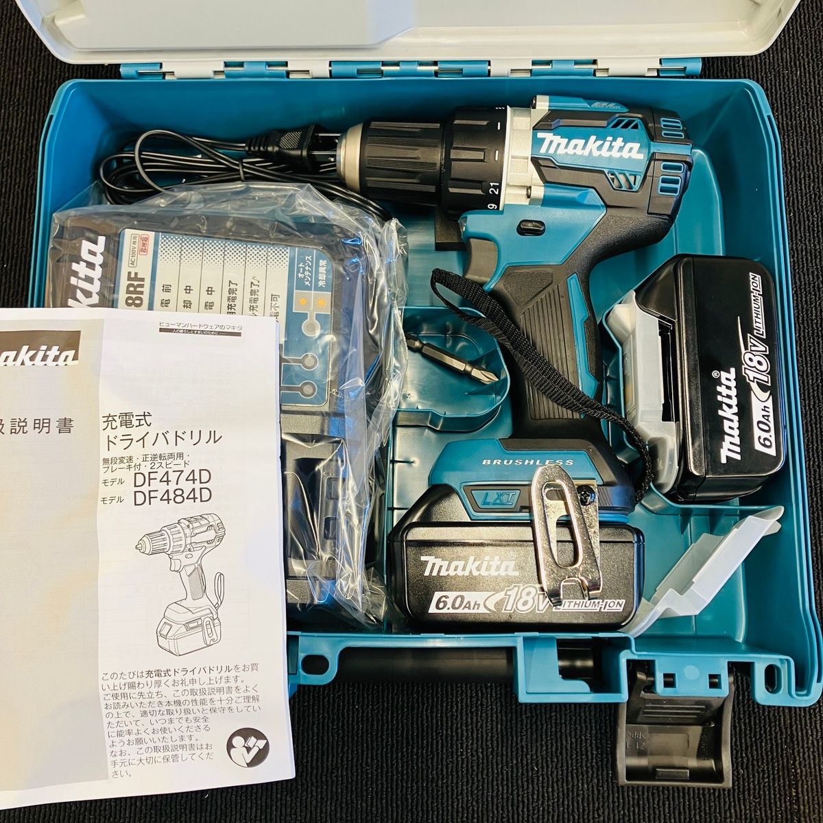 未使用】 マキタ(makita) コードレスドリルドライバー DF484DRGX フル 