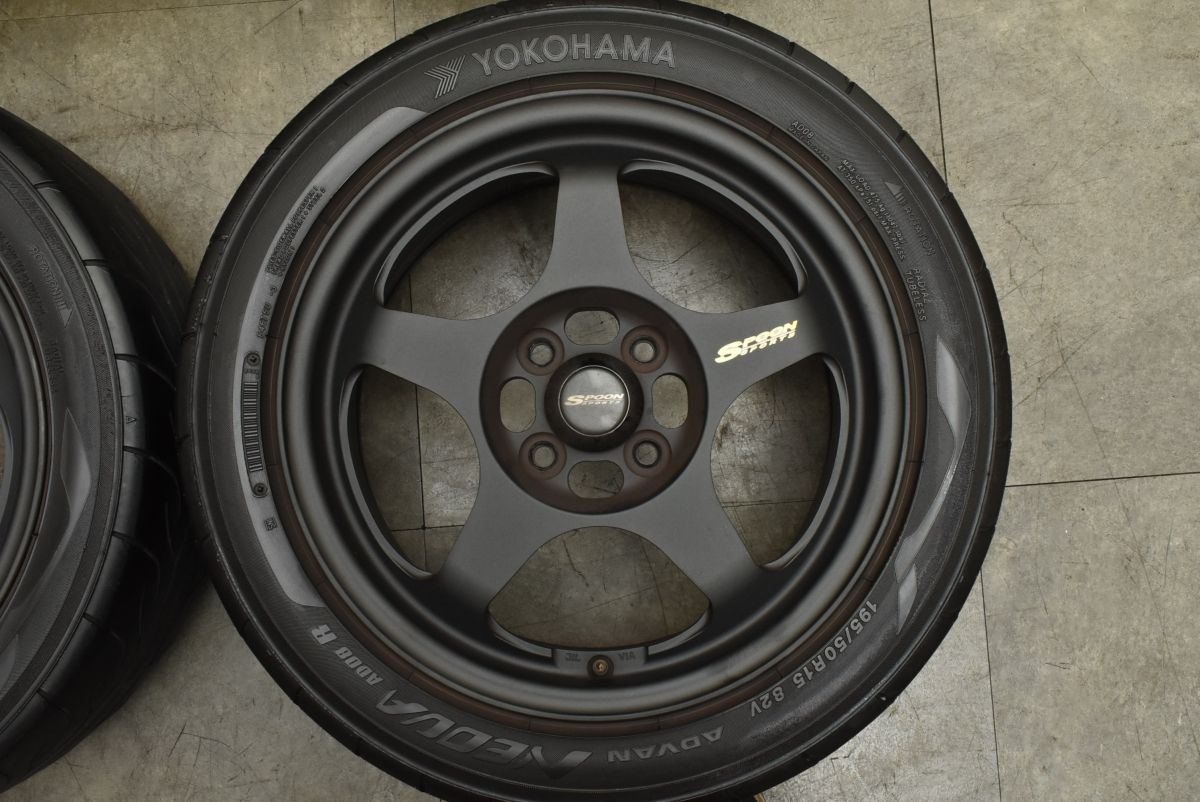 美品】Spoon Sports sw388 15in 6.5J+45 16in 7J+48 PCD100 ヨコハマ