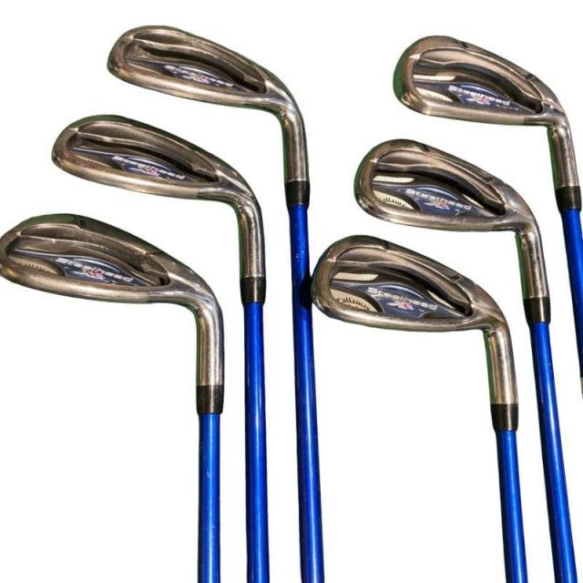 キャロウェイ XR STEELHEAD 中古 レディスの試打 Lレディース6本セット