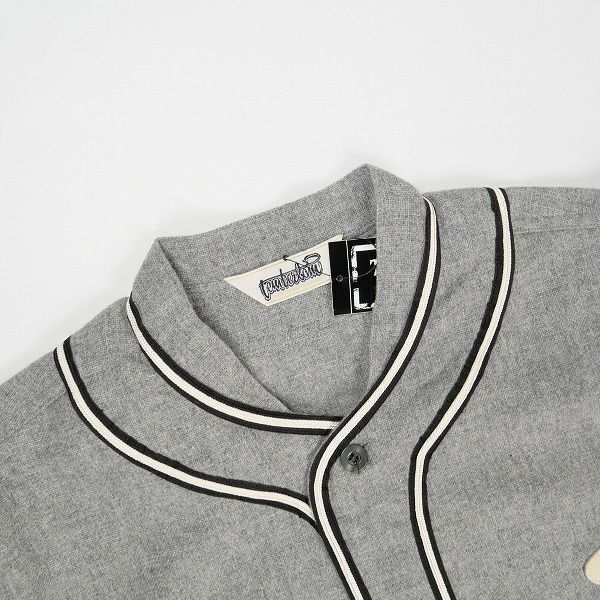 Size【L】 TENDERLOIN テンダーロイン T-BASEBALL SHIRTS GREY BLACK