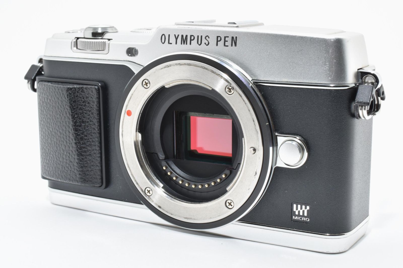 ☆極上☆ オリンパス OLYMPUS PEN E-P5 ボディ シルバー 《ショット数