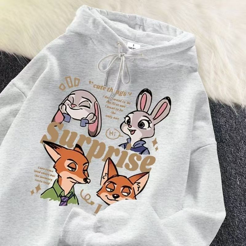 ズートピア プリントパーカー ニックジュディ 6 色展開 - メルカリ