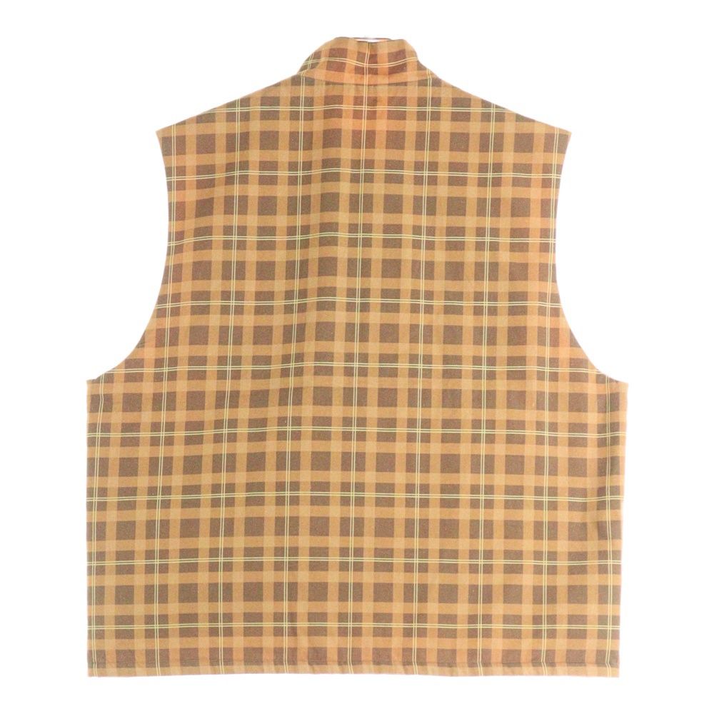 NO BRAND (ノーブランド) SOL soonerorlater 25SS REVERSIBLE CHECKED 