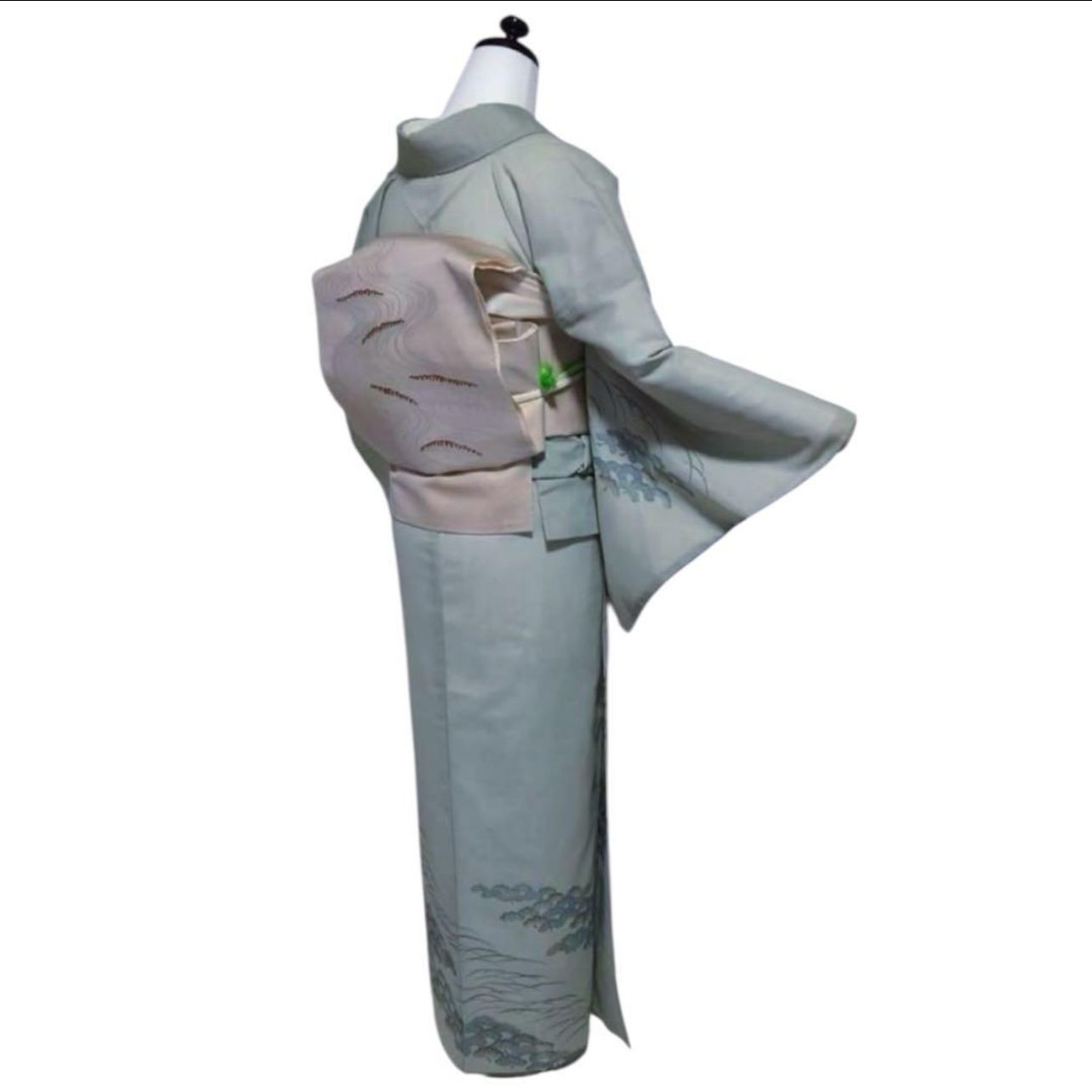 薄物 夏着物 化繊 絽 訪問着 フルセット 4点 S〜L イ214 - メルカリ