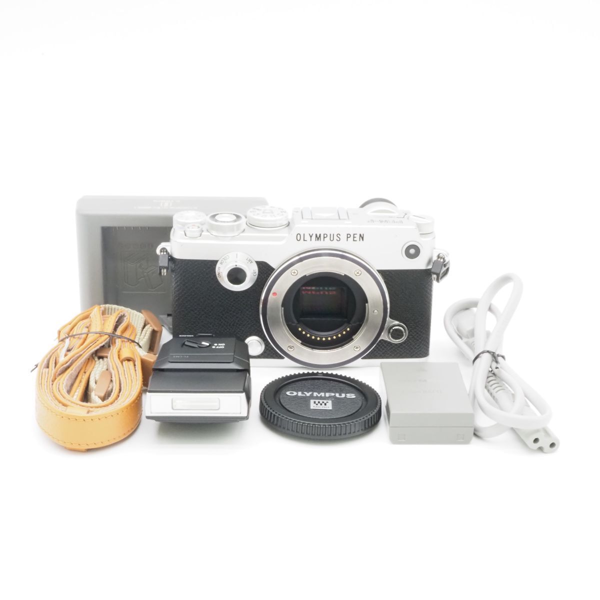 【完動品 良品】 OLYMPUS 一眼レフカメラ シルバー 動作確認済み OLYMPUS PEN-F Body SLV ボディ ミラーレス一眼レフカメラ 動作確認済