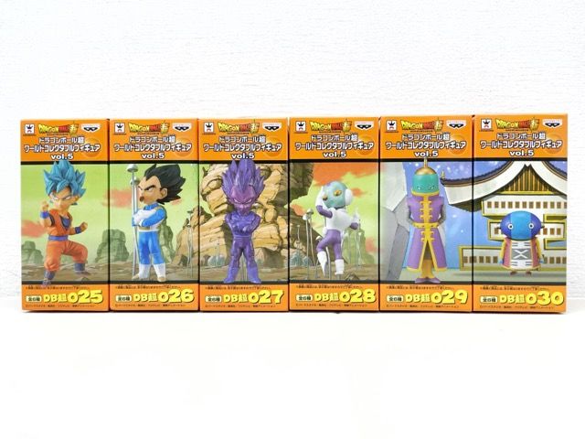 ドラゴンボール超 ワールドコレクタブルフィギュア Vol.1～Vol.5 全30