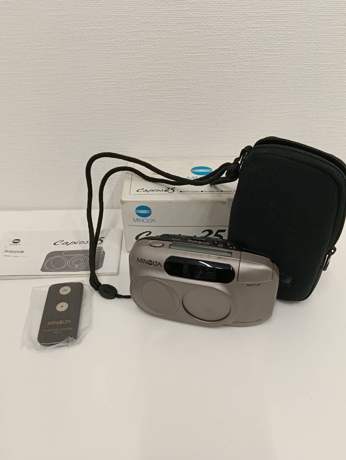 中古品】 MINOLTAミノルタ Capios 25 コンパクトフィルムカメラ カメラ