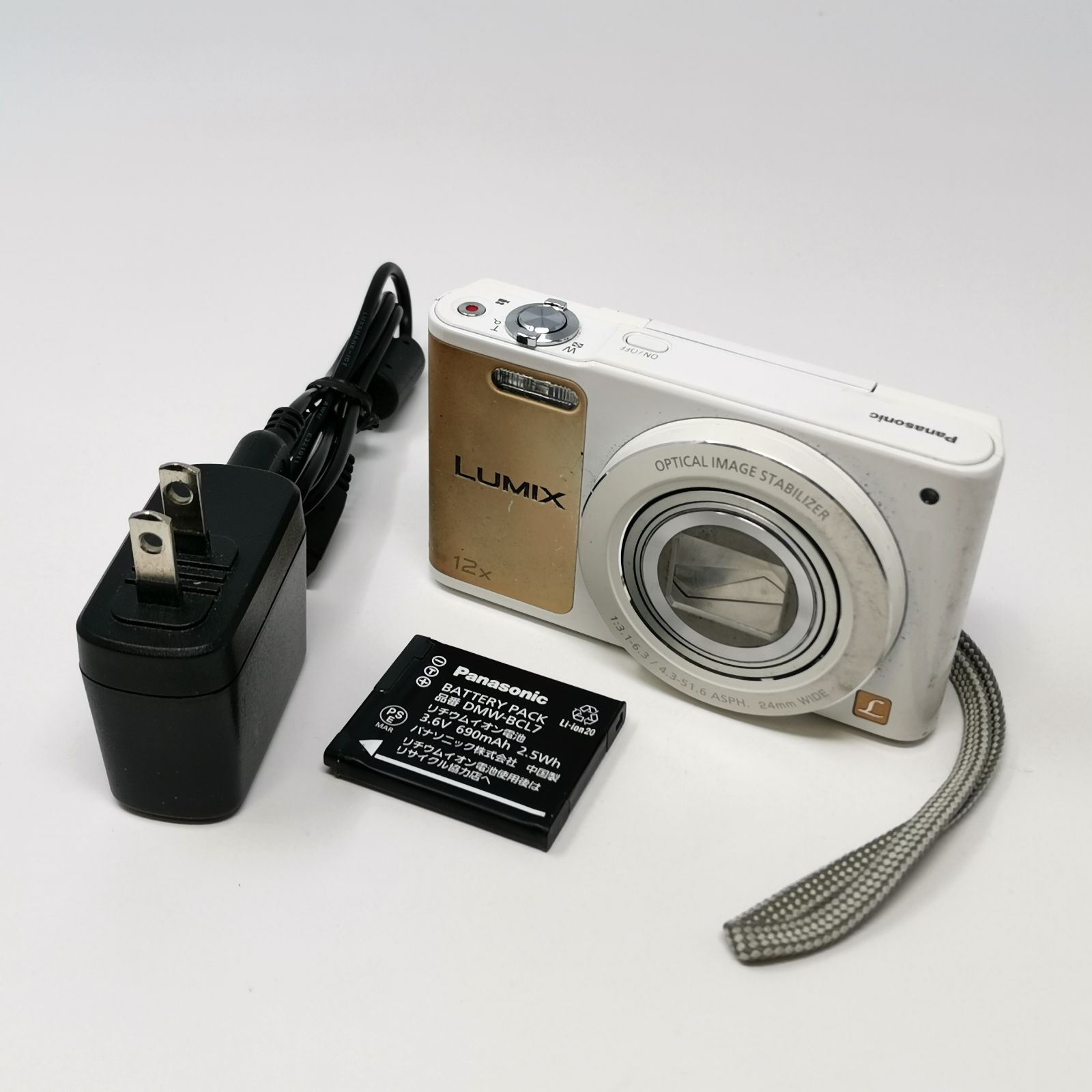 動作確認済みPanasonic LUMIX DMC-SZ10 デジタルカメラ Panasonic LUMIX DMC-SZ10 カメラ コンデジ 動作確認済み 訳あり品 SD